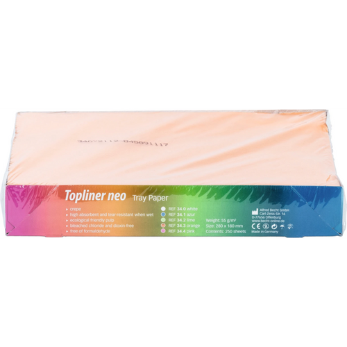 Topliner neo 250 stk. 28 x 18 cm, oransje