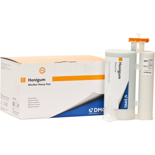 Honigum Mixstar Heavy 380 ml dobbelpatron Fast, tilbehør