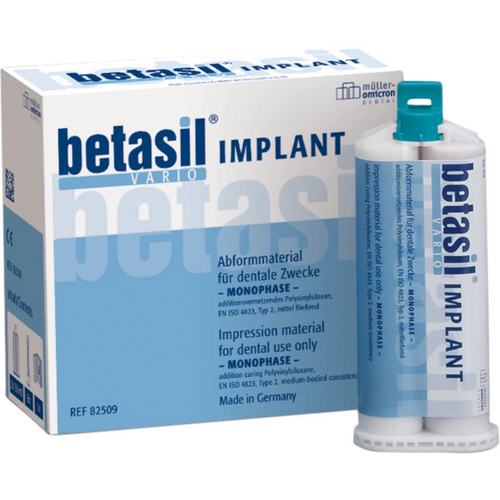 betasil VARIO IMPLANT 2 x 50 ml patroner, 6 grønne blandespisser