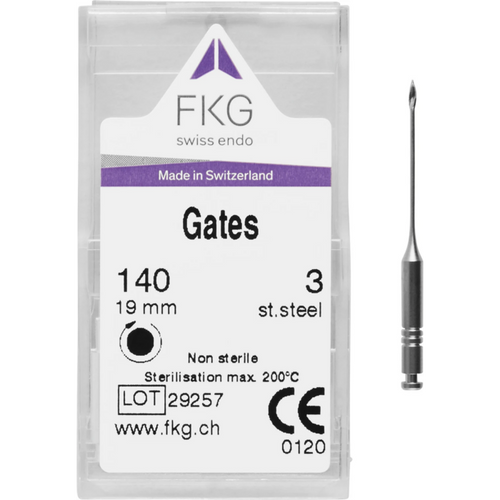 FKG Gates Pakning med 6 stk. 32 mm ISO 090