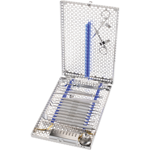 IMS Cassette Signature instrumentkassett stk. for 10 instrumenter rød