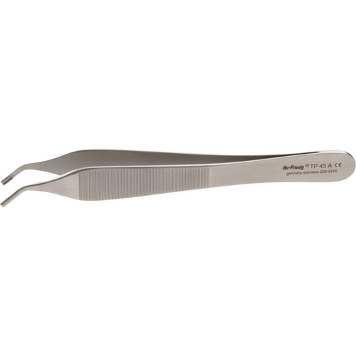 Kirurgisk pinsett Adson-Brown stk. bøyd