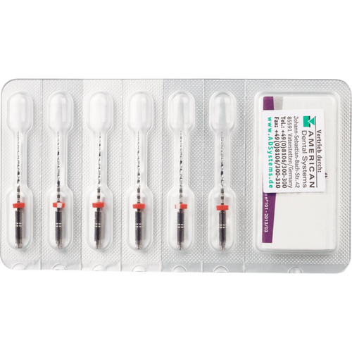 FKG BioRaCe Sterile 6 stk. 25 mm, ISO 025, 4 %