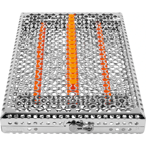 IMS Cassette Signature instrumentkassett stk. for 16 instrumenter oransje