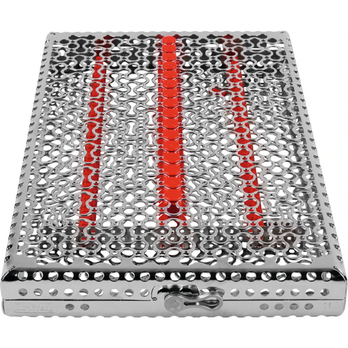 IMS Cassette Signature instrumentkassett stk. for 16 instrumenter rød