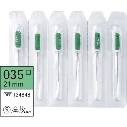 smart K-files 6 stk. 21 mm ISO 035