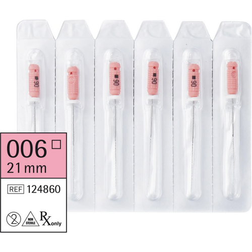 smart K-files 6 stk. 21 mm ISO 006