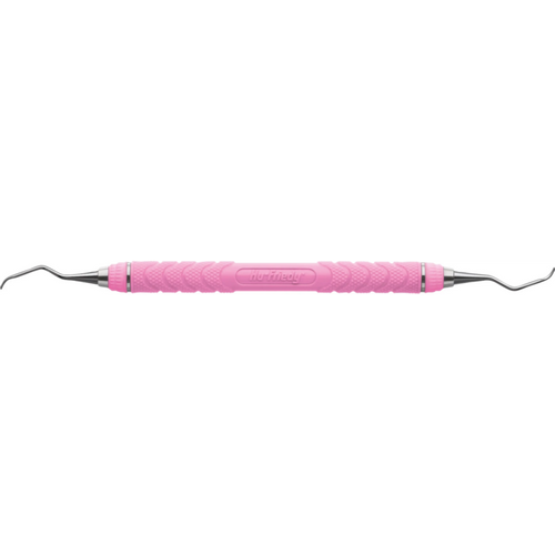 curette Columbia EverEdge 2.0 stk. Figur 2R/2L, håndtak #C8 resin, rosa