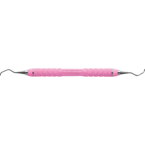 curette Columbia EverEdge 2.0 stk. Figur 4R/4L, skaft #C8 Resin, rosa