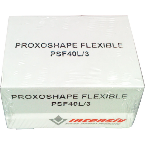 PROXOSHAPE Flexible 3 stk., lang, 0,1 mm, rød fin, 11 mm, 40 µm