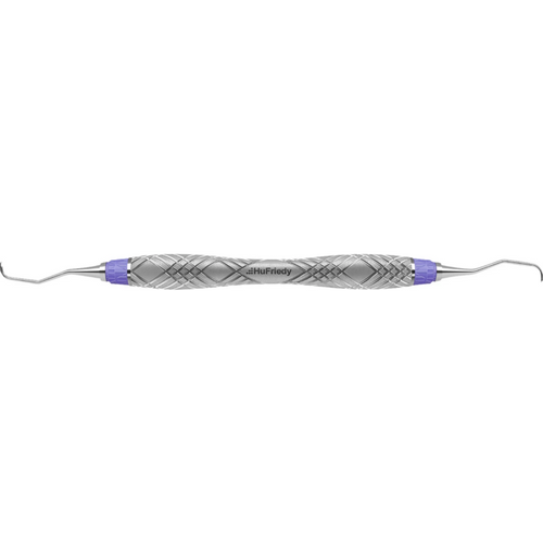 Gracey Standard kurette  stk. 1/2, oral/labial, håndtak #Harmony, lilla