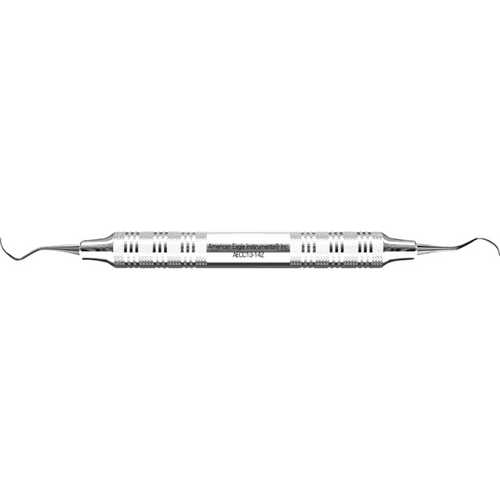 Universalkurette stk. Talon Tough, Columbia 13-14, posterior, skaft i rustfritt stål