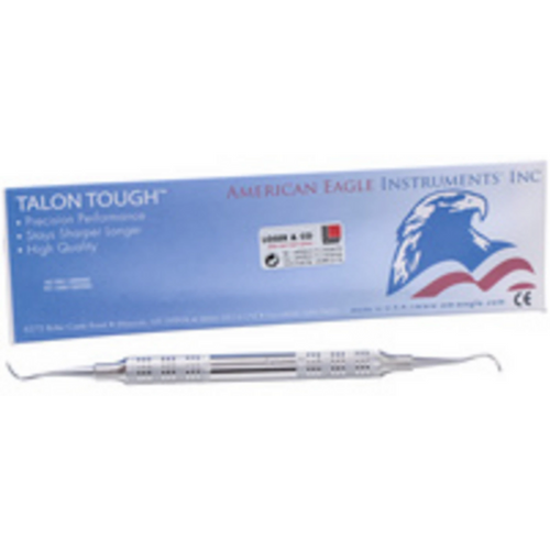 Universalkurette  stk. Talon Tough, Younger-Good 7-8, lite buet blad, håndtak i rustfritt stål