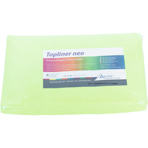 Topliner neo 250 stk. 28 x 36 cm, lime
