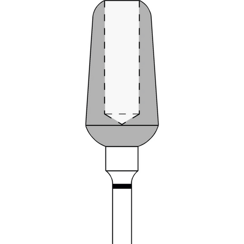 Hollow grinder 5405 stk. svart ekstra grov, HP, 18 mm, ISO 090