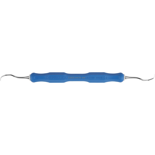 DEPPELER Gracey curette Classic stk. figur 13/14, CN-håndtak, blå