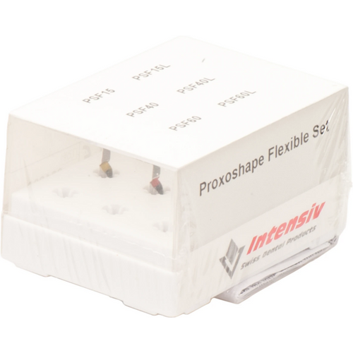 PROXOSHAPE Flexible sett med 6 (3 filer PSF60, PSF40, PSF15, 3 filer PSF60L, PSF40L, PSF15L)