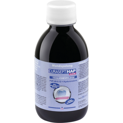 CURASEPT HAP ADS 012 flaske 200 ml munnskyll