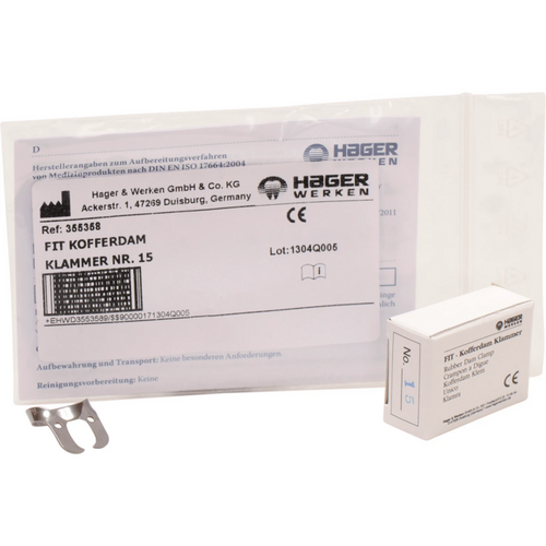 Fit-Kofferdam vingeløse molarklammer stk. nr. 15