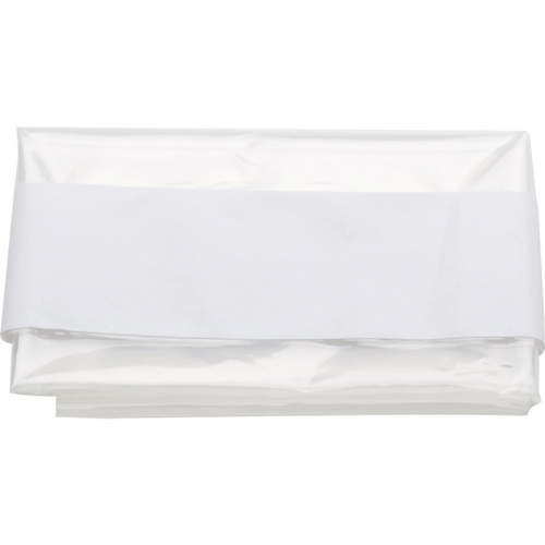 Dekkefolie med klebestripe 20 stk. transparente 40 x 50 cm, plast, med klebestriper