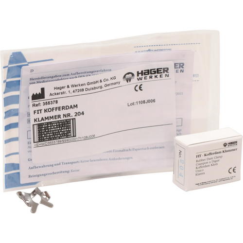 Fit-Kofferdam molarklammer med vinger stk. nr. 204