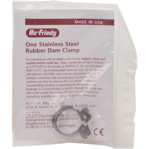 Kofferdamklammers stk. Front 00 RDCM00