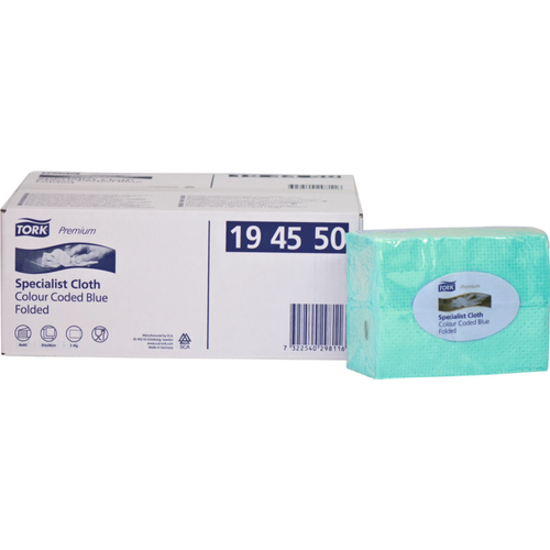 TORK Premium special wipes 8 x 40 stk grønne