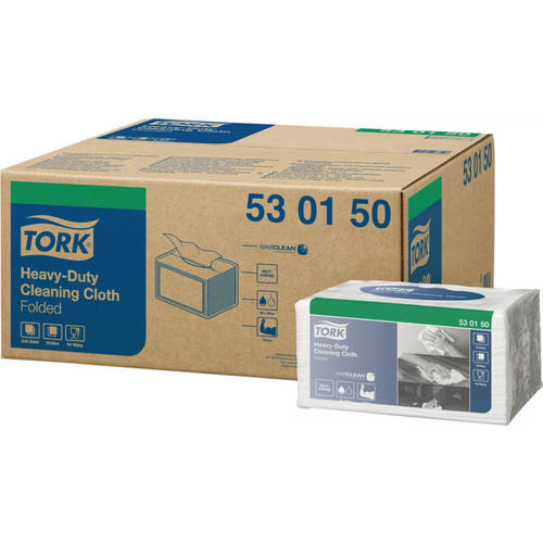 TORK extra strong wipes W8 pose 45 stk. 1-lags, hvit