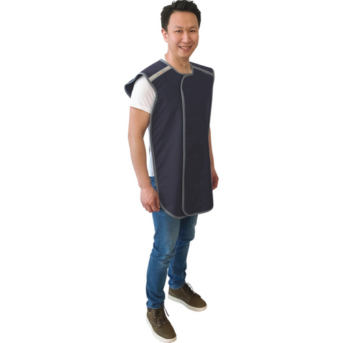 Panorama røntgenforkle stk. Forkle Admiral blue, for voksne, NovaLite Plus