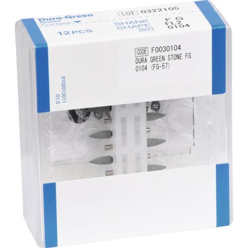 Dura-Green 12 stk FL2, FG, ISO 025