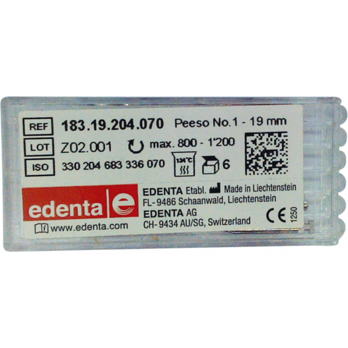 Peeso drill 6 stk. 19 mm ISO 070