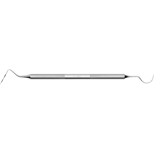 DEPPELER periosonder stk. H125 med originalt håndtak, spiss 0,44 mm, gradering (3-6-9-12 mm)