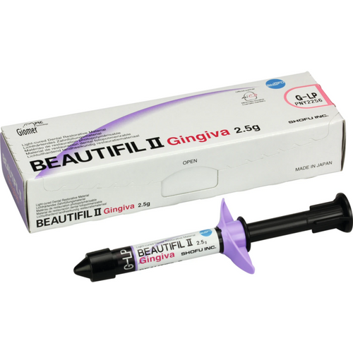 BEAUTIFIL II sprøyte 2,5 g gingiva tannkjøtt lys rosa