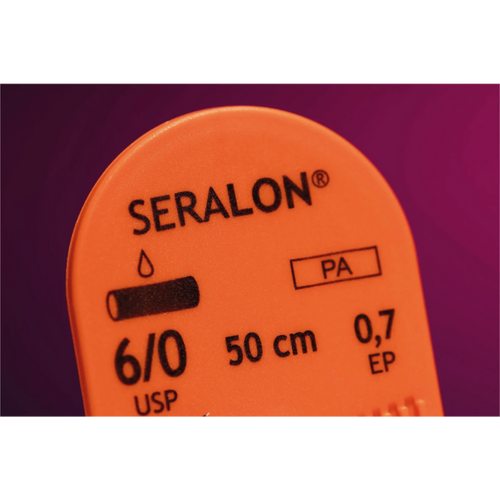 SERALON 24 nåler blå, 0,5 m, HRT-17, størrelse 5/0