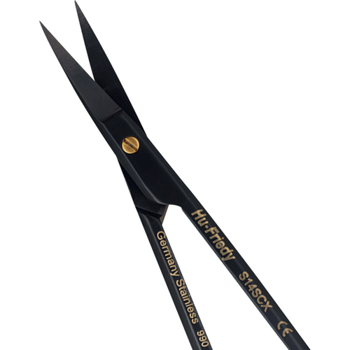 Black Line saks stk. S14SCX ifølge LaGrange, dobbelt buet, sagtannet kant, 11,5 cm