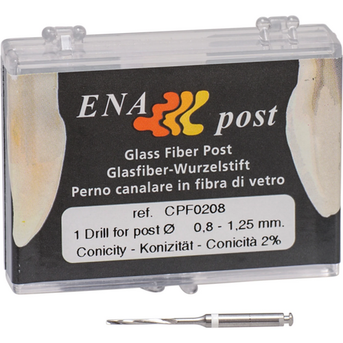 EnaPost pilot drill stk. 0,8 - 1,25 mm, 2 %