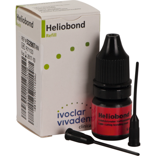 Heliobond Minipakke 6 g flaske, 3 påsetningskanyler