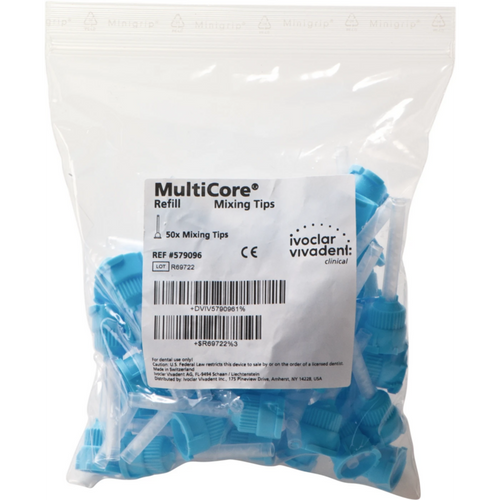 Multicore® Flow blandespisser Pakke med 50 stk blå