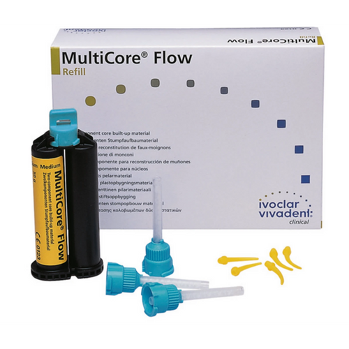 MultiCore® Flow Forpakning 50 g dobbeltpatron, lys, tilbehør