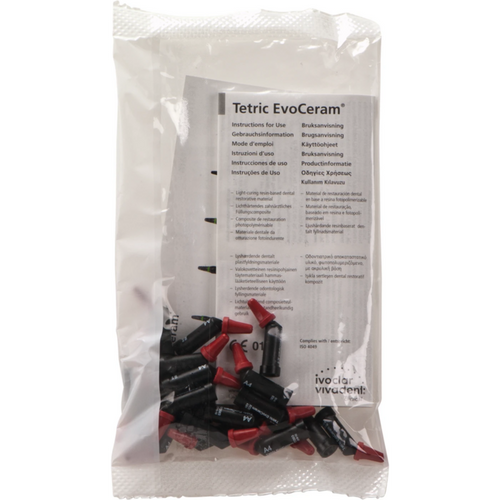 Tetric® EvoCeram Pakke med 20 x 0,2 g Cavifil A4