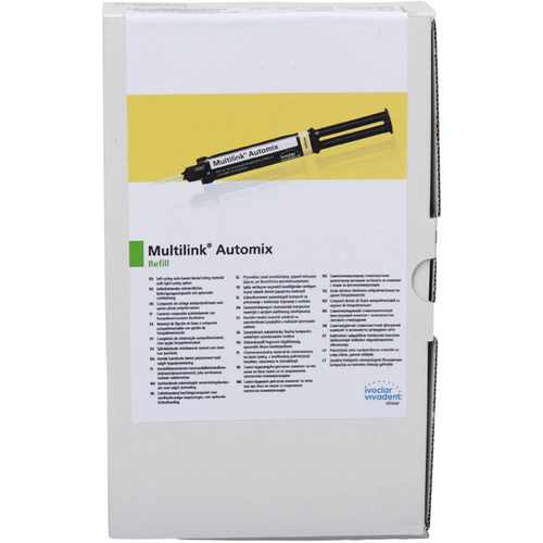 Multilink® Automix Pakke med 3 x 9 g Multilink Automix sprøyter, gule, 3 x 15 blandetupper