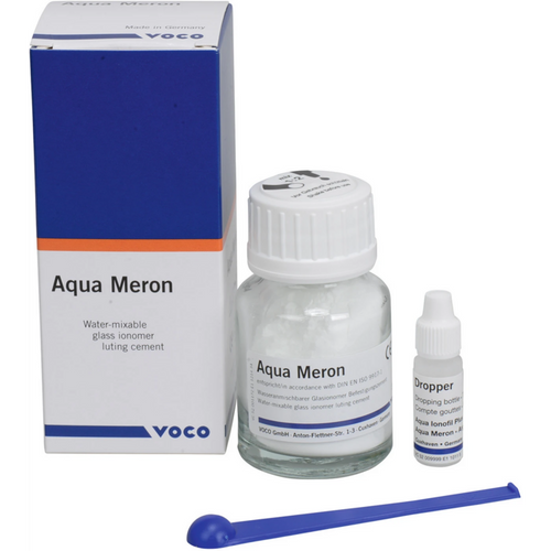 Aqua Meron pakke 35 g pulver, 1 droppeflaske