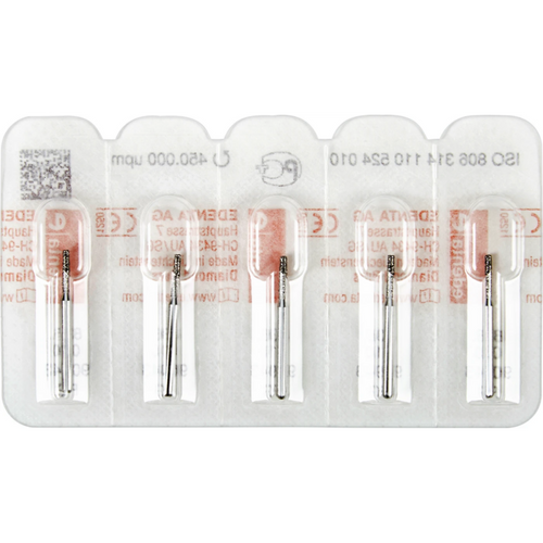 Diamant 836 5 standard, FG, fasong 110 flat sylinder, 6 mm, ISO 010