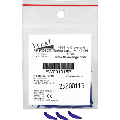 FLEXI WEDGES 50 stk. lilla, stor