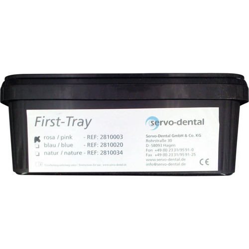 First tray avtrykkskje 50 stk rosa, OK