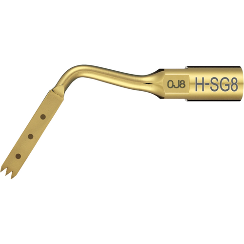 VarioSurg stk. Spiss H-SG8, TiN-belegg, 3 tenner 0,6 mm tykk