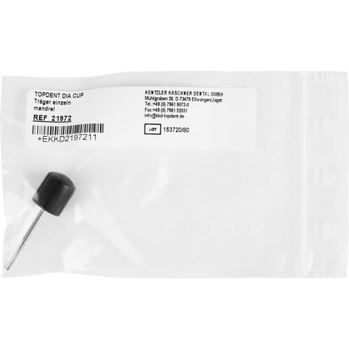 TOPDENT Dia Cup Mandrel Piece Mandrell