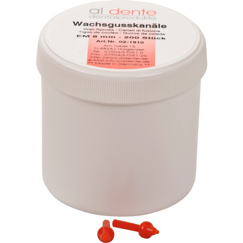 Cast sticks Pack of 200 pieces EM, 8 mm