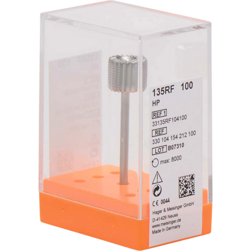 Milling cutter 135RF piece stainless steel, HP, figure 154, ISO 100