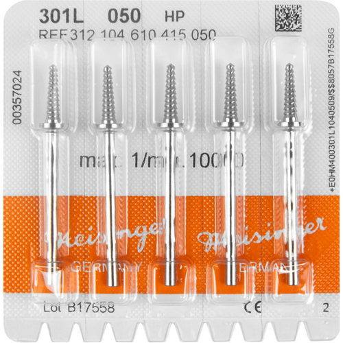 Mandrell 301L Pack of 5 pieces HP, ISO 050